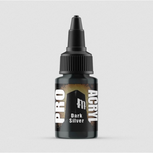 Monument Hobbies - Pro Acryl - Dark Silver 22ml