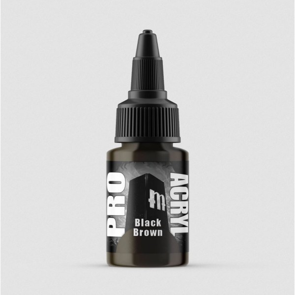 Monument Hobbies - Pro Acryl - Black Brown 22ml