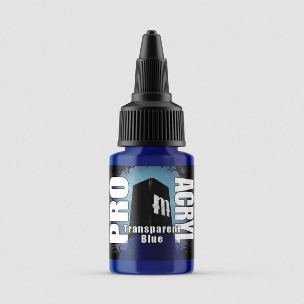 Monument Hobbies - Pro Acryl - Transparent Blue 22ml