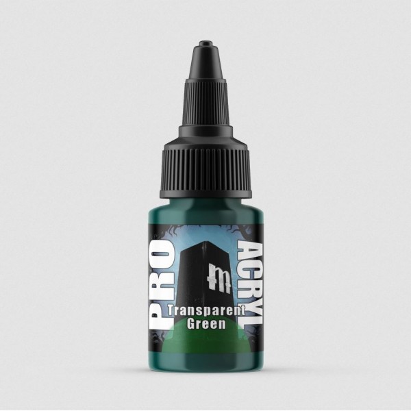 Monument Hobbies - Pro Acryl - Transparent Green 22ml