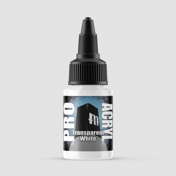 Monument Hobbies - Pro Acryl - Transparent White 22ml