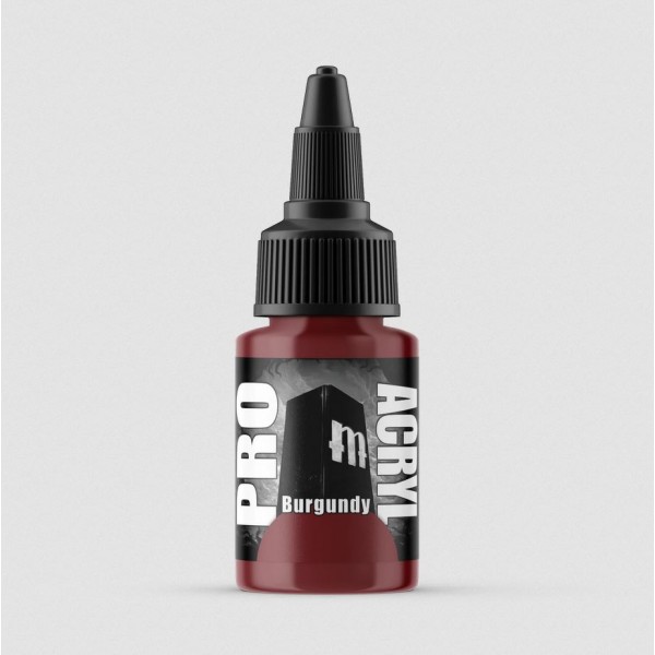 Monument Hobbies - Pro Acryl - Burgundy 22ml