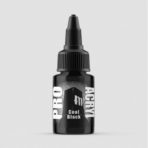 Monument Hobbies - Pro Acryl - Coal Black 22ml