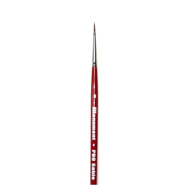 Monument Hobbies - Pro Series Brushes - PRO Sable Size #0