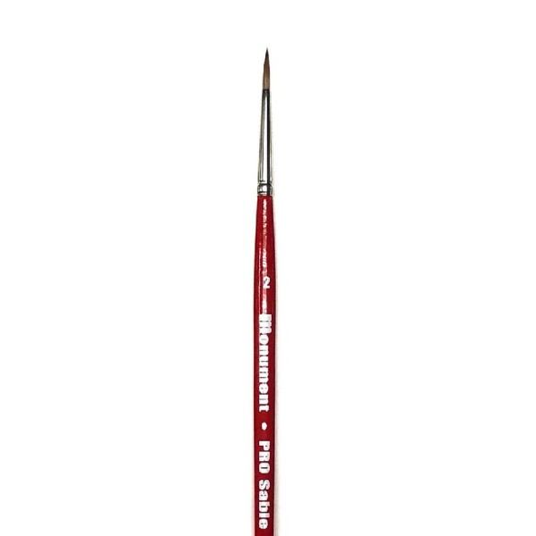 Monument Hobbies - Pro Series Brushes - PRO Sable Size #2