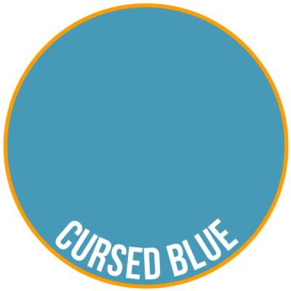 Two Thin Coats - Midtone - Cursed Blue