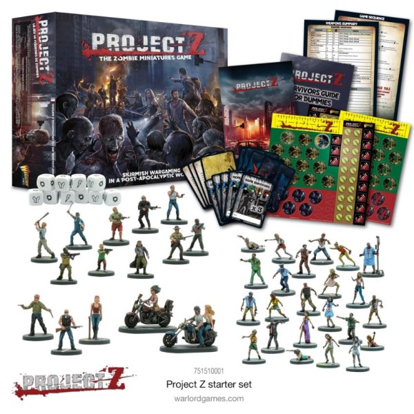 PROJECT Z - The Zombie Miniatures Game Core Set - Warlord Games