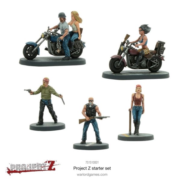 PROJECT Z - The Zombie Miniatures Game Core Set - Warlord Games