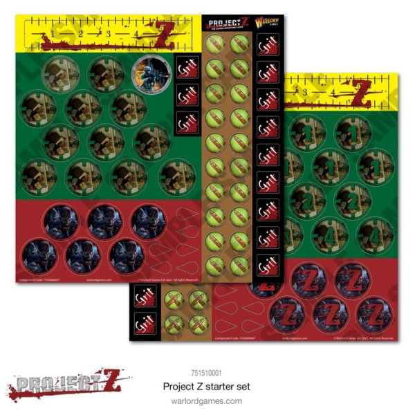 PROJECT Z - The Zombie Miniatures Game Core Set - Warlord Games