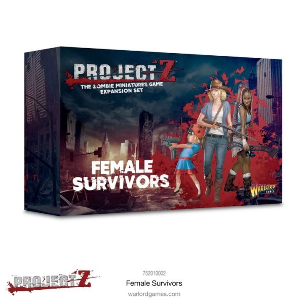 PROJECT Z - The Zombie Miniatures Game - Female Survivors