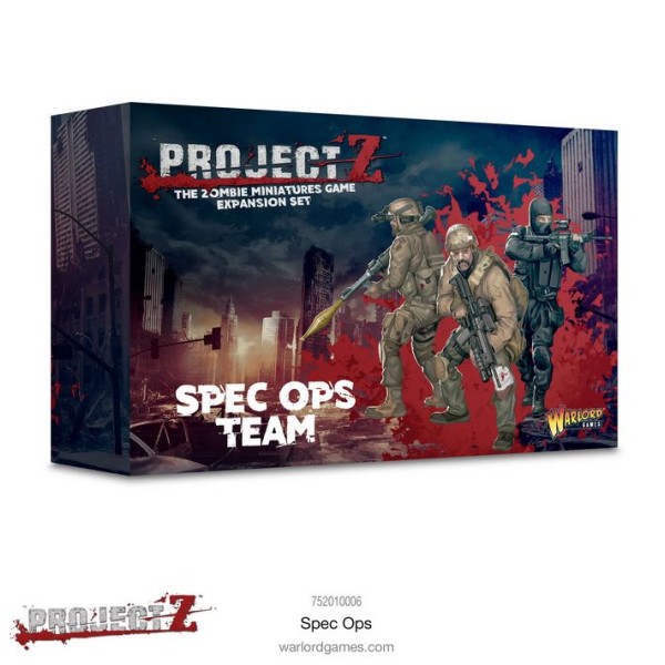 PROJECT Z - The Zombie Miniatures Game - Special Ops Team