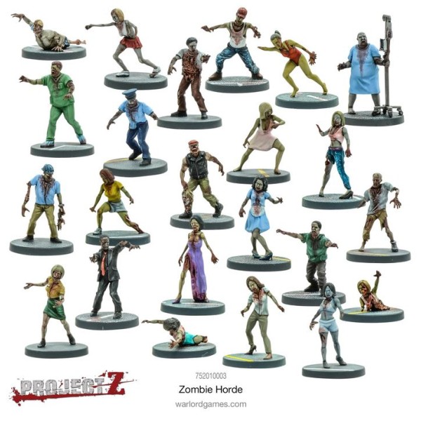 PROJECT Z - The Zombie Miniatures Game - Zombie Horde Expansion