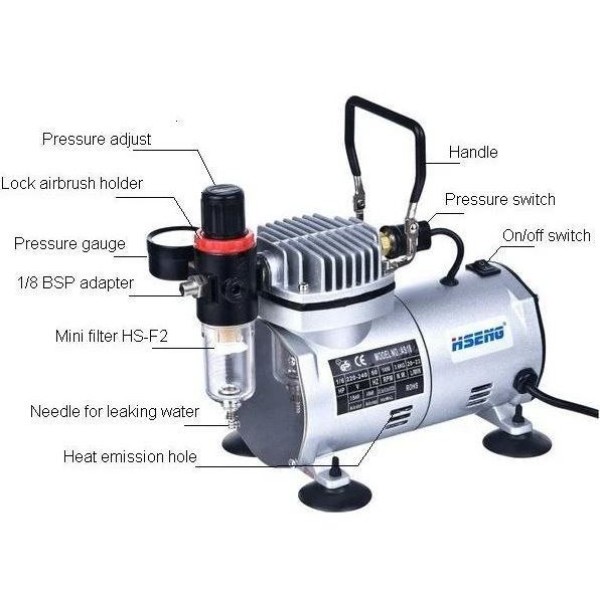 Hseng - HS-AS18-2 - Air Compressor