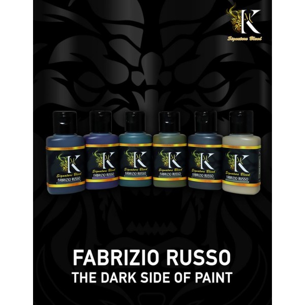 Kimera Kolors - SIGNATURE SET – FABRIZIO RUSSO – The Dark Side of Paint