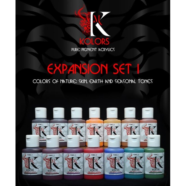 Kimera Kolors - Pure Pigment Paints Expansion Set: - Colors of Nature 