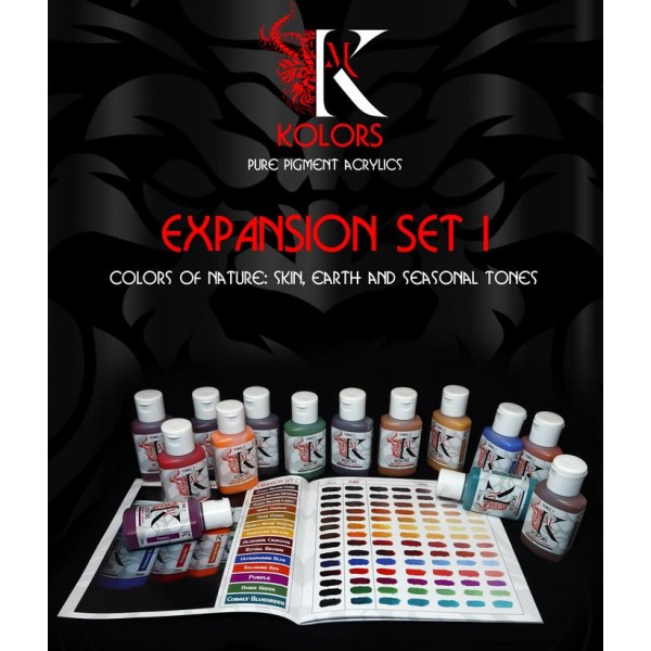 Kimera Kolors - Pure Pigment Paints Expansion Set: - Colors of Nature 