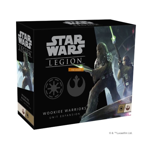 Star Wars - Legion Miniatures Game - Wookiee Warriors Unit Expansion (2021)