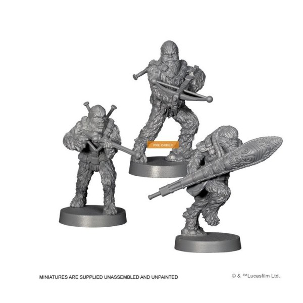 Star Wars - Legion Miniatures Game - Wookiee Warriors Unit Expansion (2021)