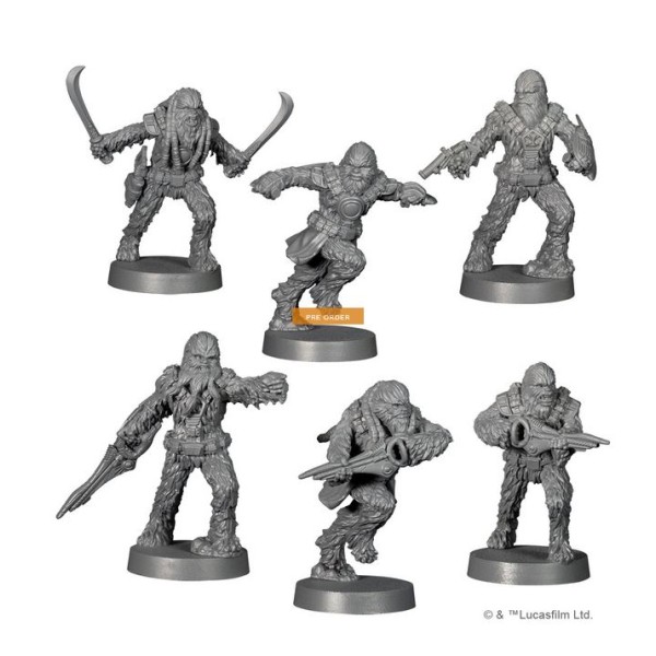 Star Wars - Legion Miniatures Game - Wookiee Warriors Unit Expansion (2021)