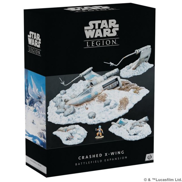 Star Wars - Legion Miniatures Game - Crashed X-wing Battlefield Expansion