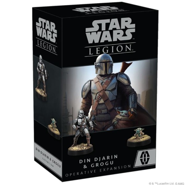 Star Wars - Legion Miniatures Game - Din Djarin and Grogu Operative Expansion