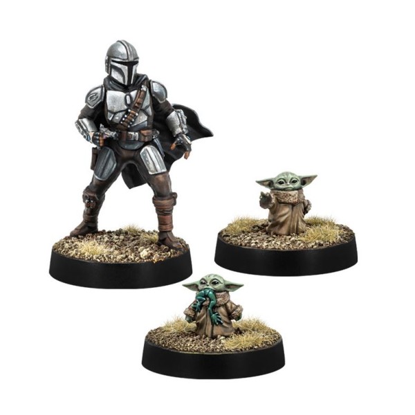 Star Wars - Legion Miniatures Game - Din Djarin and Grogu Operative Expansion