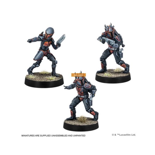 Star Wars - Legion Miniatures Game - Mandalorian Super Commandos Unit Expansion