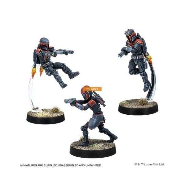 Star Wars - Legion Miniatures Game - Mandalorian Super Commandos Unit Expansion