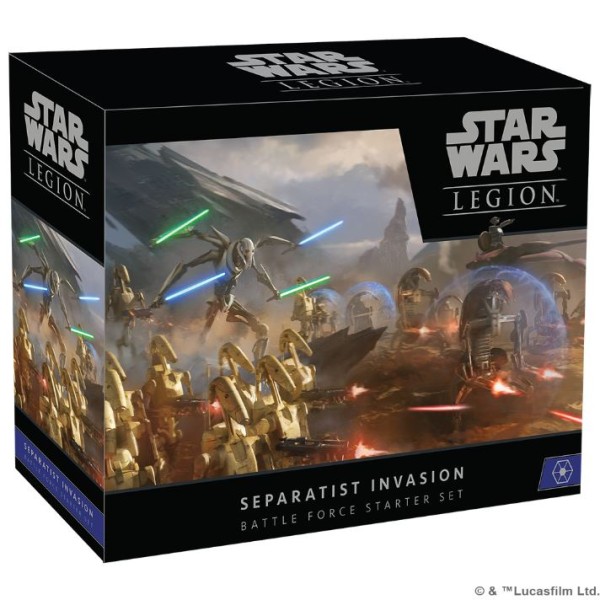 Star Wars - Legion Miniatures Game - Separatist Invasion Force - Battle Force Starter Set