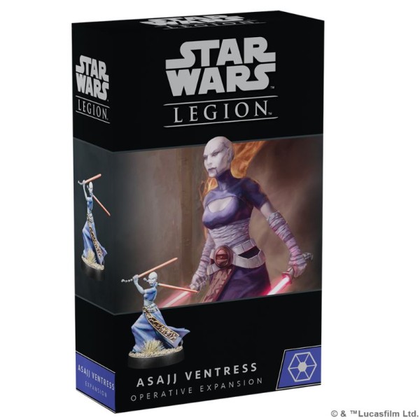 Star Wars - Legion Miniatures Game - Asajj Ventress Operative Expansion