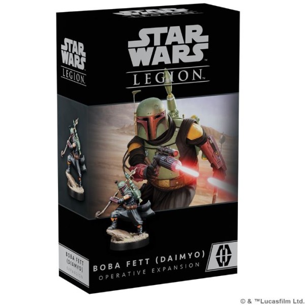 Star Wars - Legion Miniatures Game - Boba Fett (Daimyo) Operative Expansion