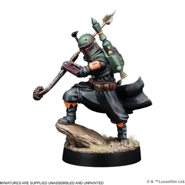 Star Wars - Legion Miniatures Game - Boba Fett (Daimyo) Operative Expansion