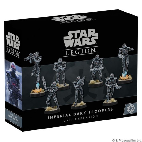 Star Wars - Legion Miniatures Game - Dark Troopers Unit Expansion