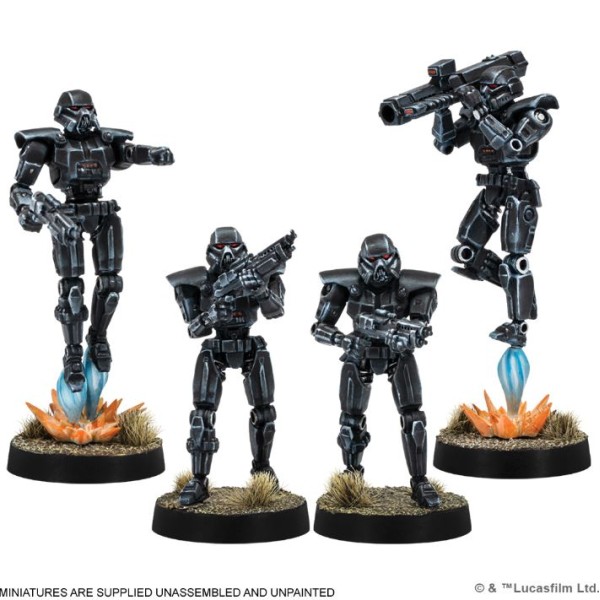 Star Wars - Legion Miniatures Game - Dark Troopers Unit Expansion