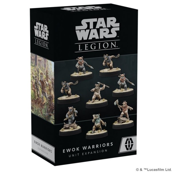 Star Wars - Legion Miniatures Game - Ewok Warriors Unit Expansion