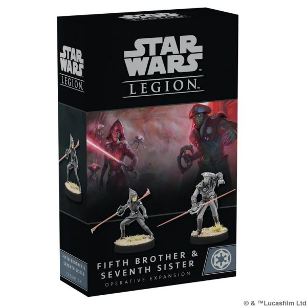 Star Wars - Legion Miniatures Game - Fifth Brother and Seventh Sister Operative Expansion 