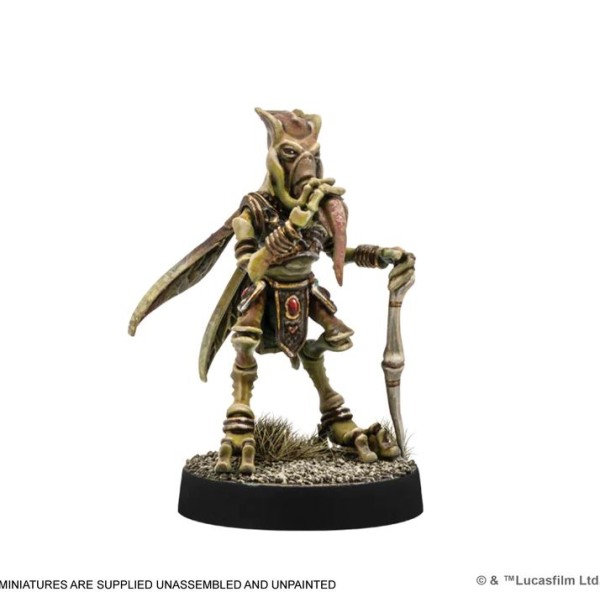 Star Wars - Legion Miniatures Game - Sun Fac and Poggle the Lesser - Operative and Commander Expansion 