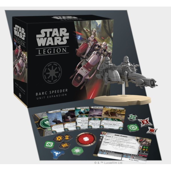Star Wars - Legion Miniatures Game - BARC Speeder Unit Expansion