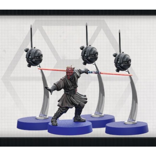 Star Wars - Legion Miniatures Game - Darth Maul and Sith Probe Droids Operative Expansion