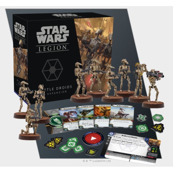 Star Wars - Legion Miniatures Game - B1 Battle Droids Unit Expansion