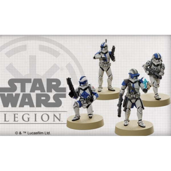 Star Wars - Legion Miniatures Game - Republic Specialists Personnel Expansions