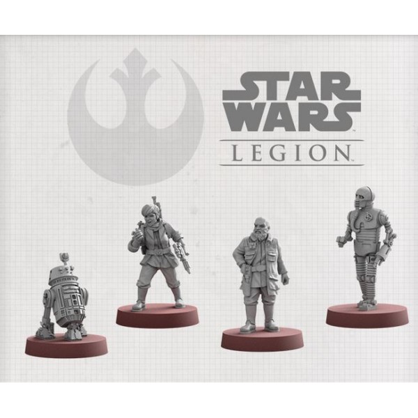 Star Wars - Legion Miniatures Game - Rebel Specialists Personnel Expansion