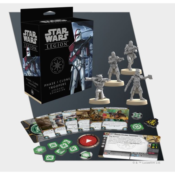 Star Wars - Legion Miniatures Game - Phase I Clone Troopers Upgrade Expansion