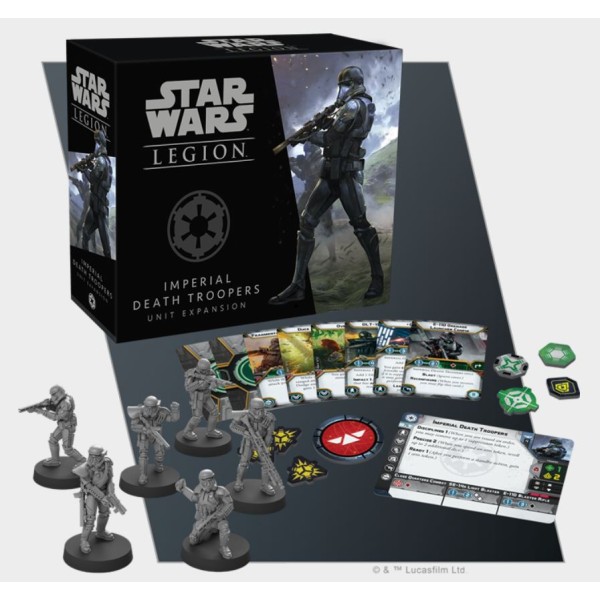 Star Wars - Legion Miniatures Game - Imperial Death Troopers Unit Expansion