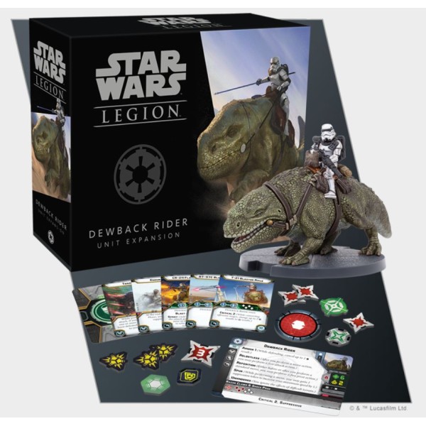 Star Wars - Legion Miniatures Game - Imperial Dewback Rider Unit Expansion