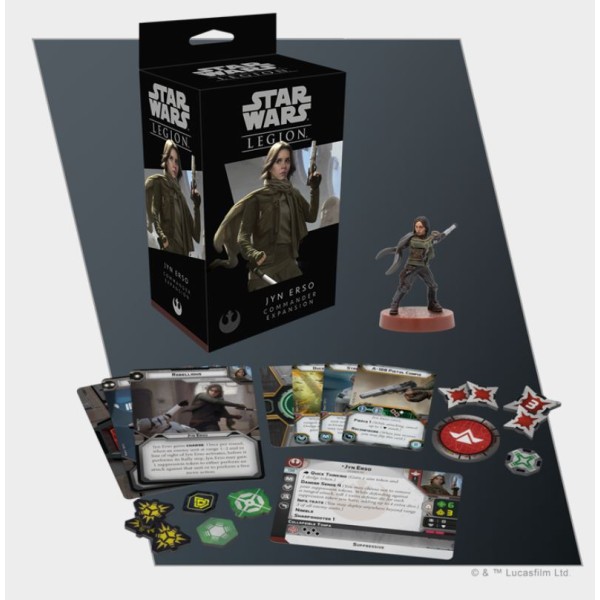 Star Wars - Legion Miniatures Game - Jyn Erso Commander Expansion