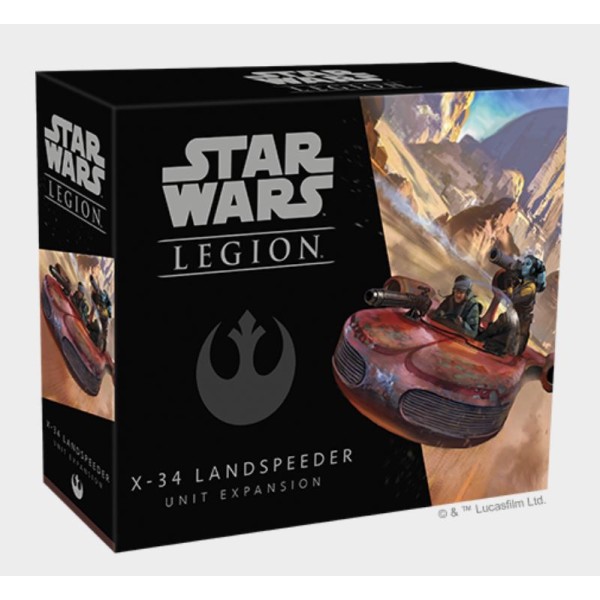 Star Wars - Legion Miniatures Game -  X-34 Landspeeder Unit Expansion