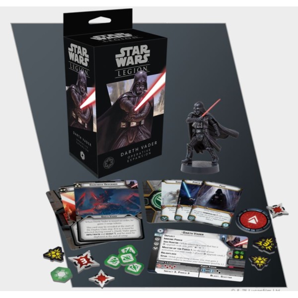 Star Wars - Legion Miniatures Game - Darth Vader Operative Expansion