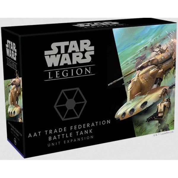 Star Wars - Legion Miniatures Game - AAT Trade Federation Battle Tank Unit Expansion