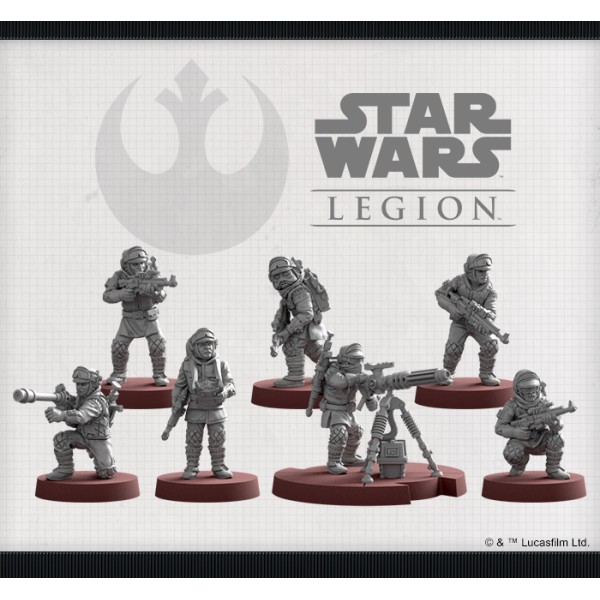 Star Wars - Legion Miniatures Game - Rebel Veterans Expansion